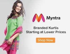 Myntra Coupons And Offers For Online Clothes Shopping